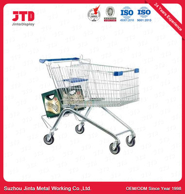 100 carrinho de compras da loja de bebidas do trole 22.5in da compra do metal do litro
