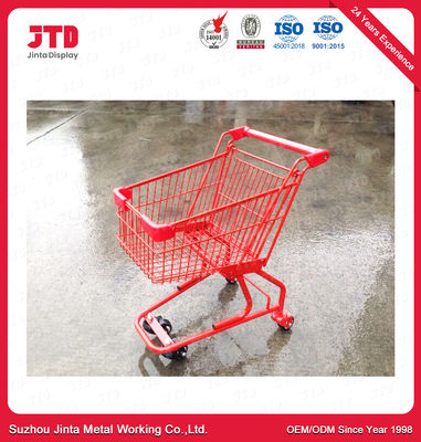 trole 45kg Mini Metal Shopping Cart da compra do metal das crianças 60L