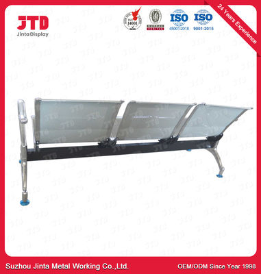Cadeira de aço inoxidável 3 Seater dos SS das rodas da cadeira 4 do aeroporto do CE