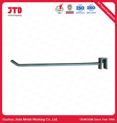 O zinco terminou gancho do fio de metal do aço Q235 do gancho do metal de 6.0mm o único