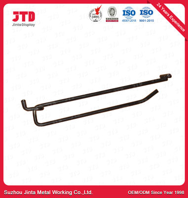 Chrome terminou os ganchos 8.0mm dobro arquivando do fio dos acessórios 450mm do supermercado
