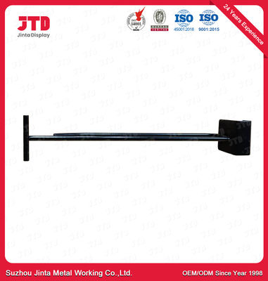 Linha dobro peças arquivando do gancho preto do feixe do metal da gôndola 250mm 300mm 350mm
