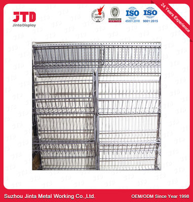 Fio arquivando Mesh Rack Powder Coated do supermercado