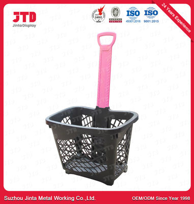 revelação de carregamento plástica da cesta 35kgs do trole de 45L HDPP